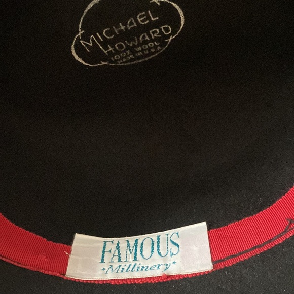 Michael Howard
Black Grosgrain Ribbon Rolled Rim Felted Wool Hat - Picture 6 of 10